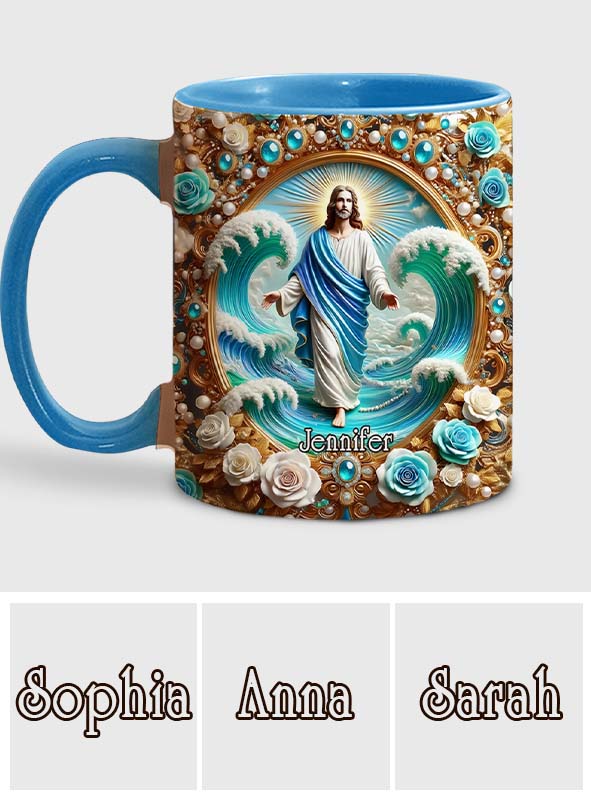 Personalisierte Tasse mit christlichem Akzent für Gläubige