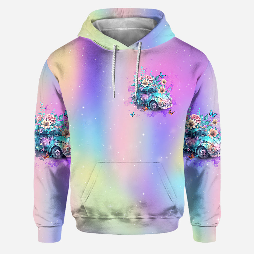 Running Against The Wind - Personalized Hippie Hoodie and Leggings
