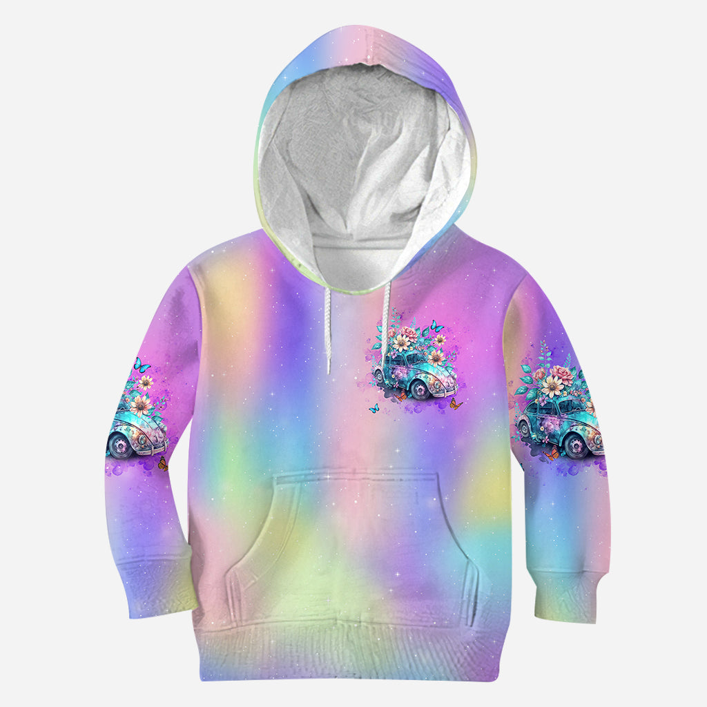 Running Against The Wind - Personalized Hippie Hoodie and Leggings