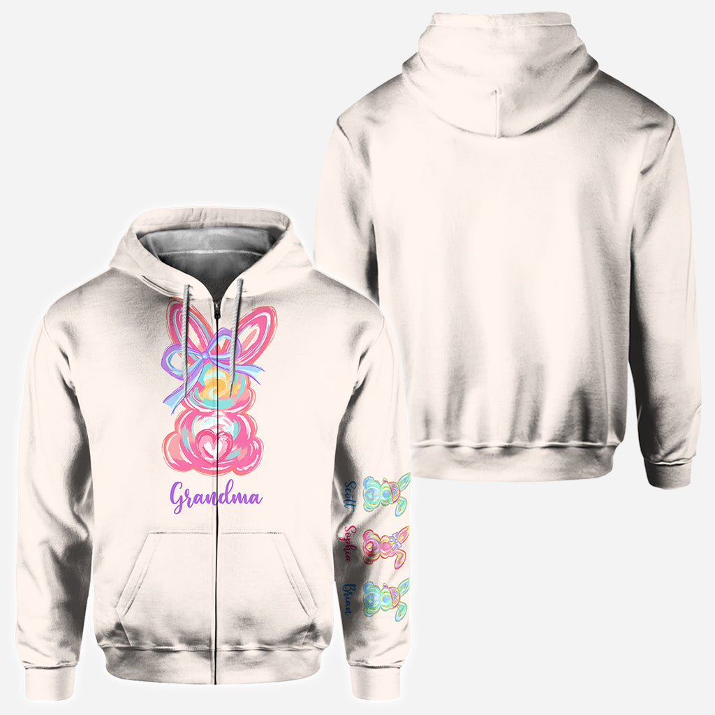 Grandma's Peeps - Personalized Grandma All Over Shirt