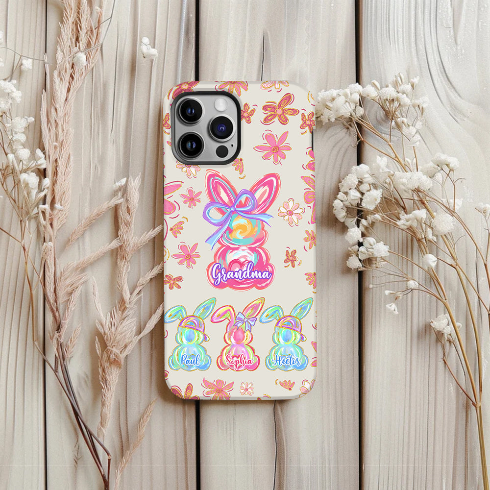 Grandma's Peeps - Personalized Grandma Full Print Phone Case