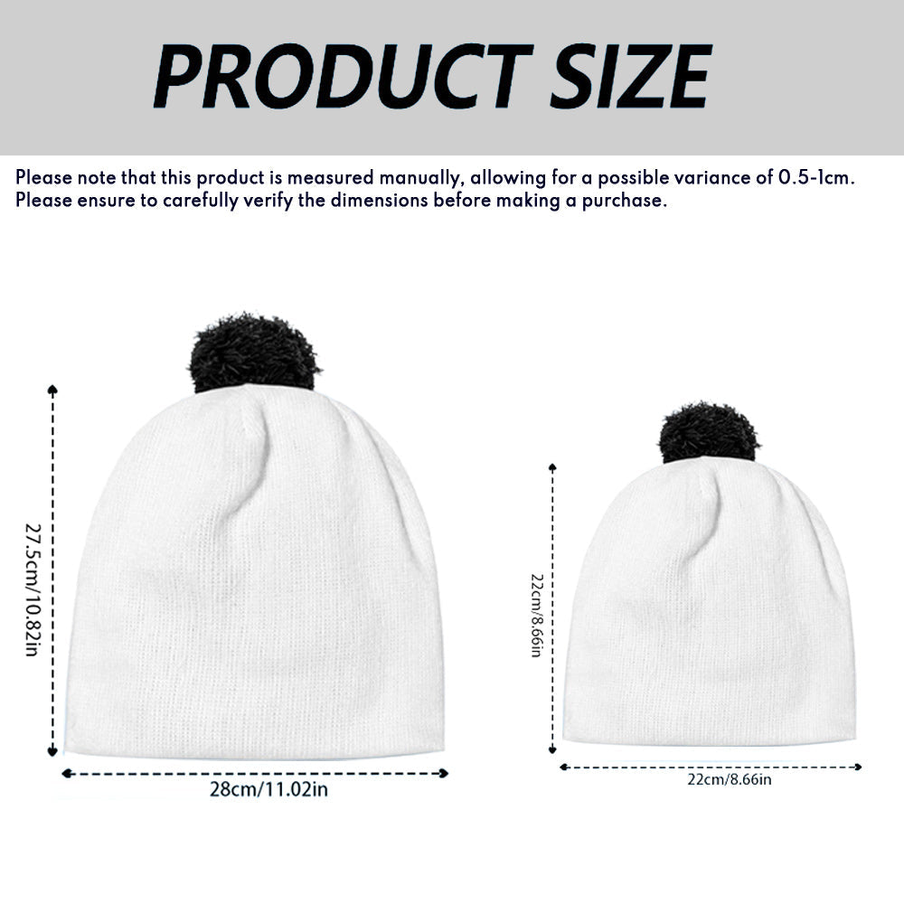 I Love My Girlfriend Boyfriend - Personalized Couple Beanie Hat