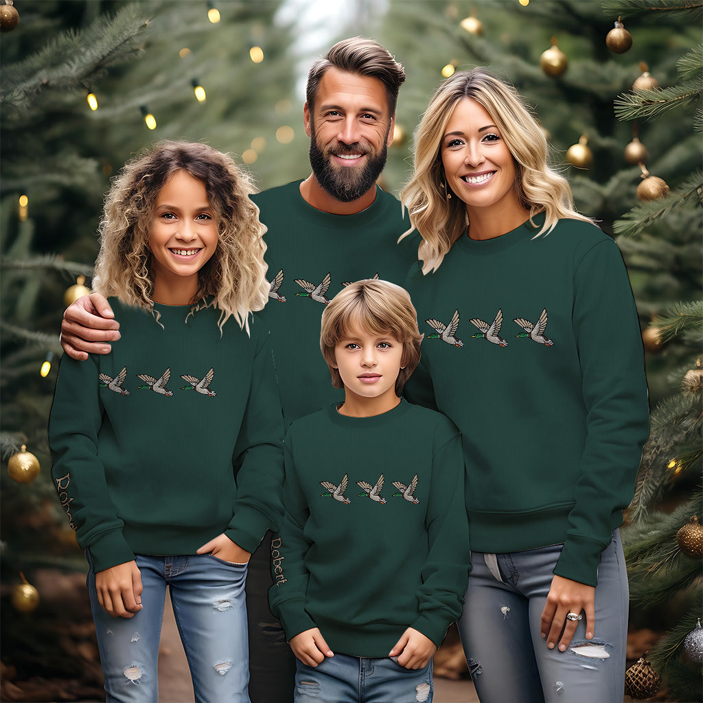 Duck Hunting - Personalized Hunting All Over Sweater