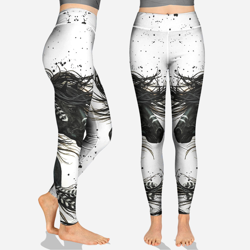 Love Horses - Personalized Horse Hoodie and Leggings
