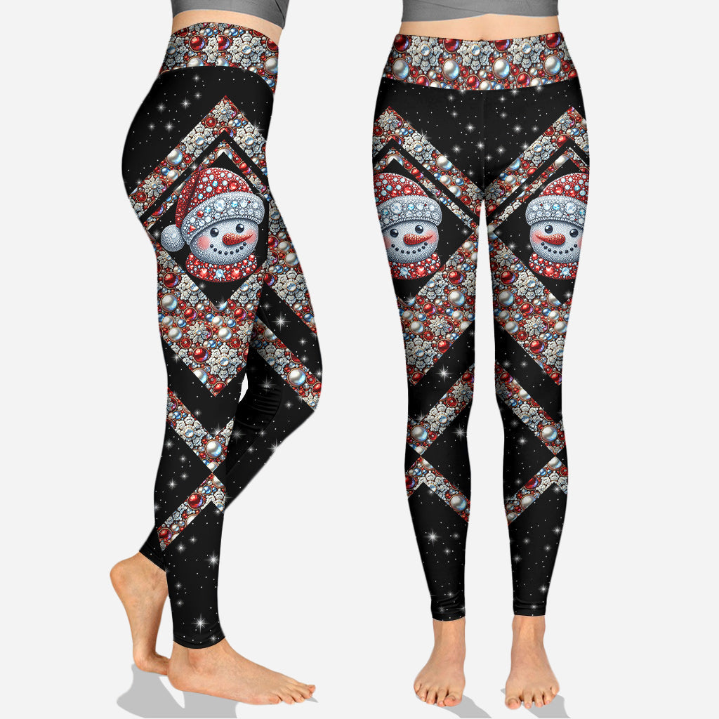 Grandma Snowman - Personalized Grandma Hoodie and Leggings