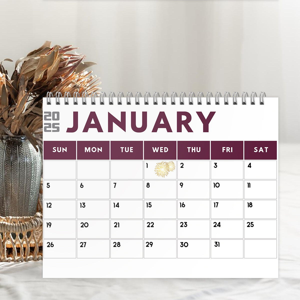 Quest Cat 2025 - Personalized Cat Wall Calendar & Desk Calendar