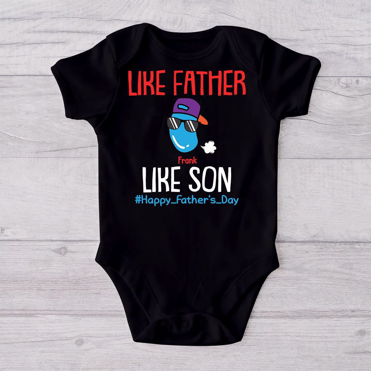 World's Best Farter In Training Farter - Personalized Father T-shirt And Baby Onesie