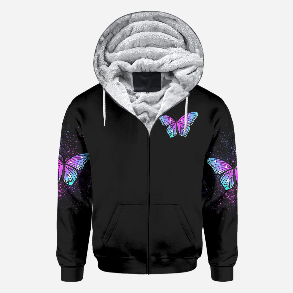 Grandma's Butterflies - Personalized Grandma All Over Shirt