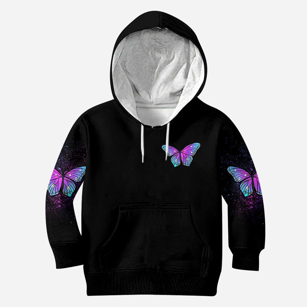 Grandma's Butterflies - Personalized Grandma All Over Shirt