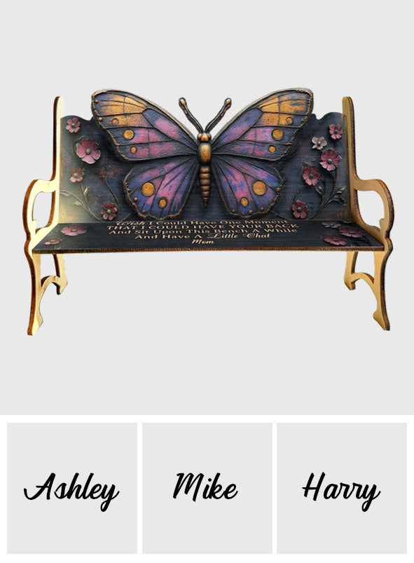I Have Your Back - Personalized Memorial Wooden Bench