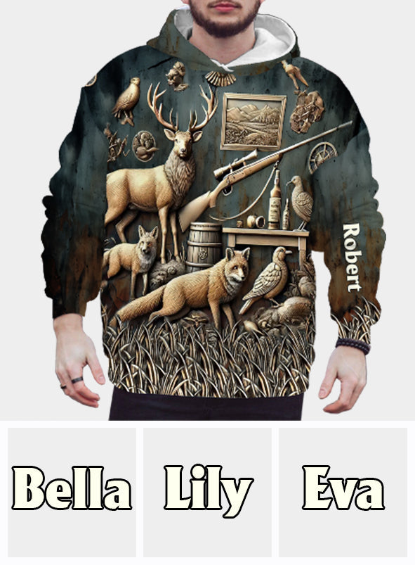 Bester Jäger aller Zeiten – Personalisiertes Jagd-Shirt