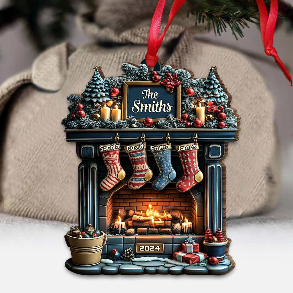 Merry Christmas 2024 - Personalized Family Ornament
