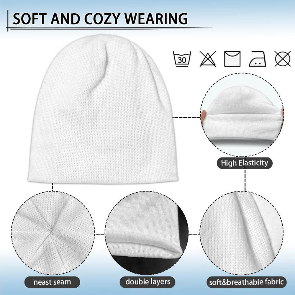 Floral Cross - Personalized Christian Beanie Hat