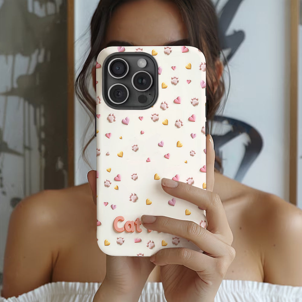 Cat Mom - Personalized Cat Full Print Phone Case