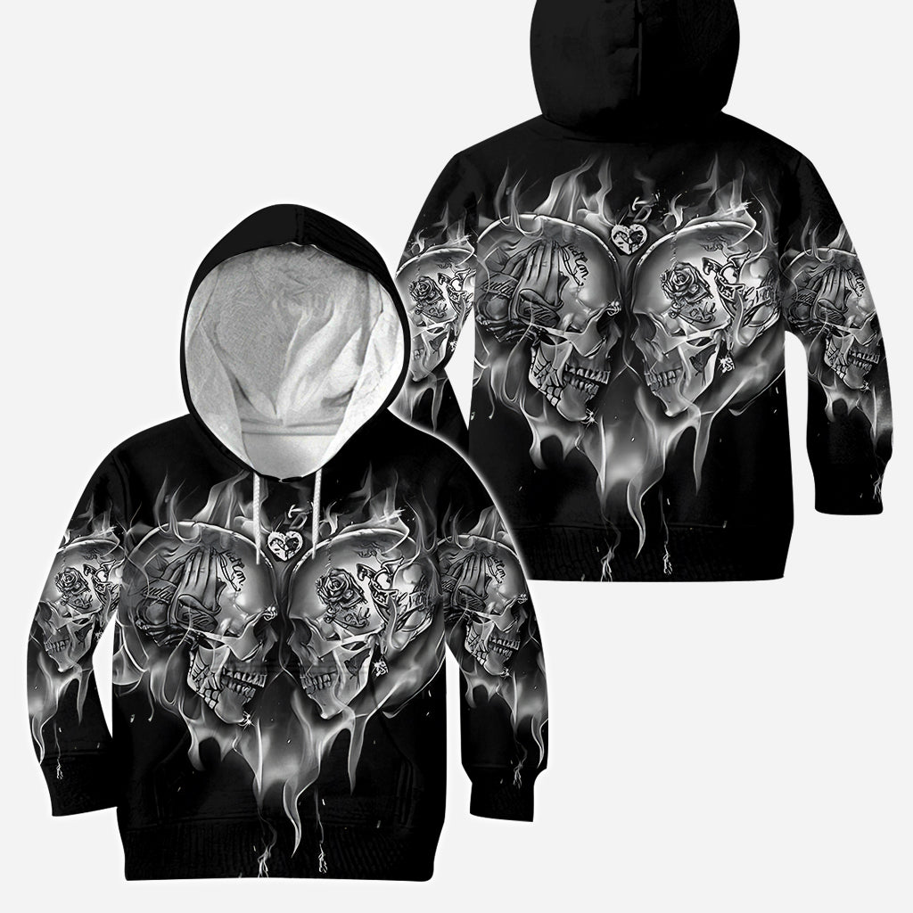 Love Skulls - Personalized Skull Hoodie and Leggings