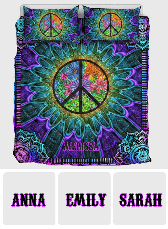 Hippie Soul – Personalisiertes Hippie-Bettdecken-Set