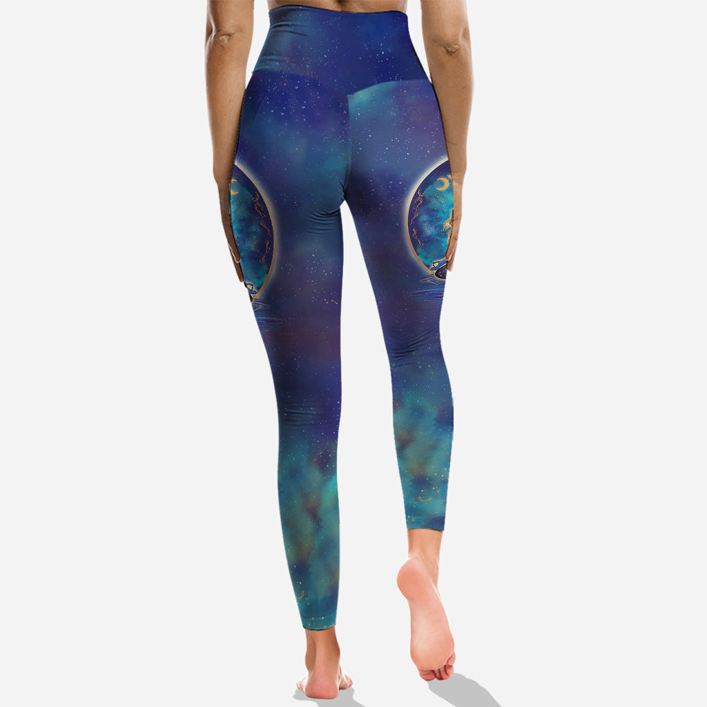 Stay Wild Moon Child - Personalized Yoga Hoodie and Leggings