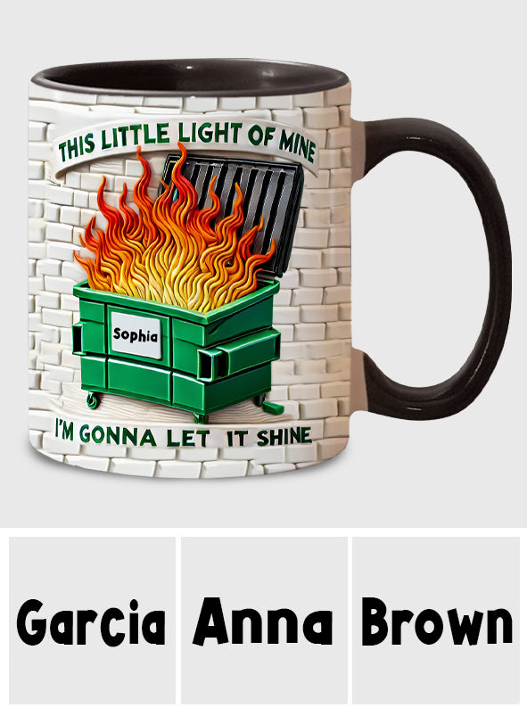 Cette petite lumière qui m'anime - Mug personnalisé pour collègue