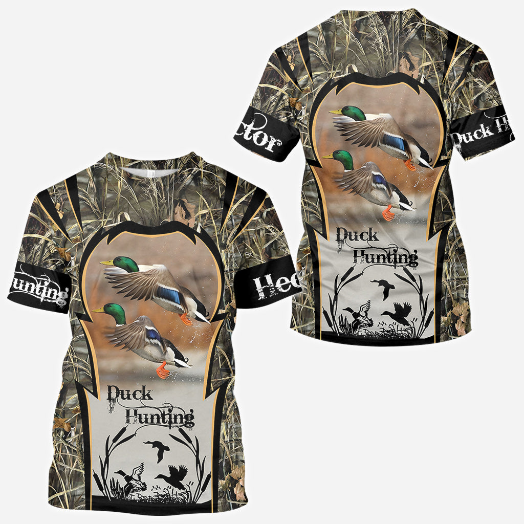 Duck Hunting - Personalized Hunting All Over Shirt