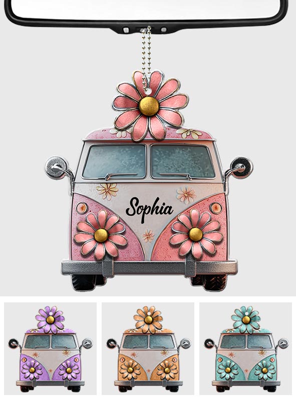 Hippie Soul – Personalisierter Hippie-Autoanhänger
