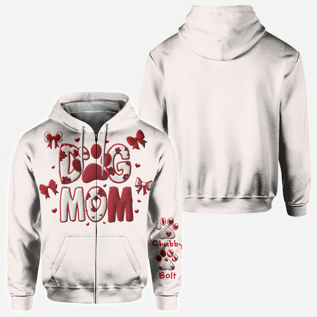 Dog/ Cat Mom, Valentine Gift - Personalized Cat All Over Shirt