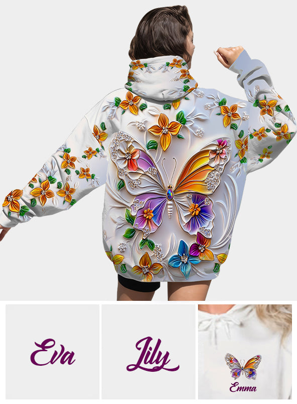 Atemberaubender Schmetterling – personalisiertes T-Shirt mit Schmetterlingsmotiv