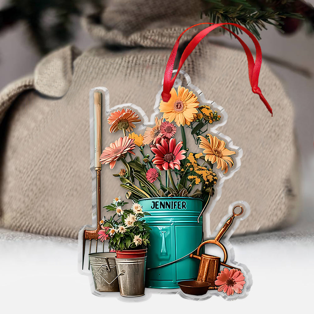 Love Gardening - Personalized Gardening Ornament