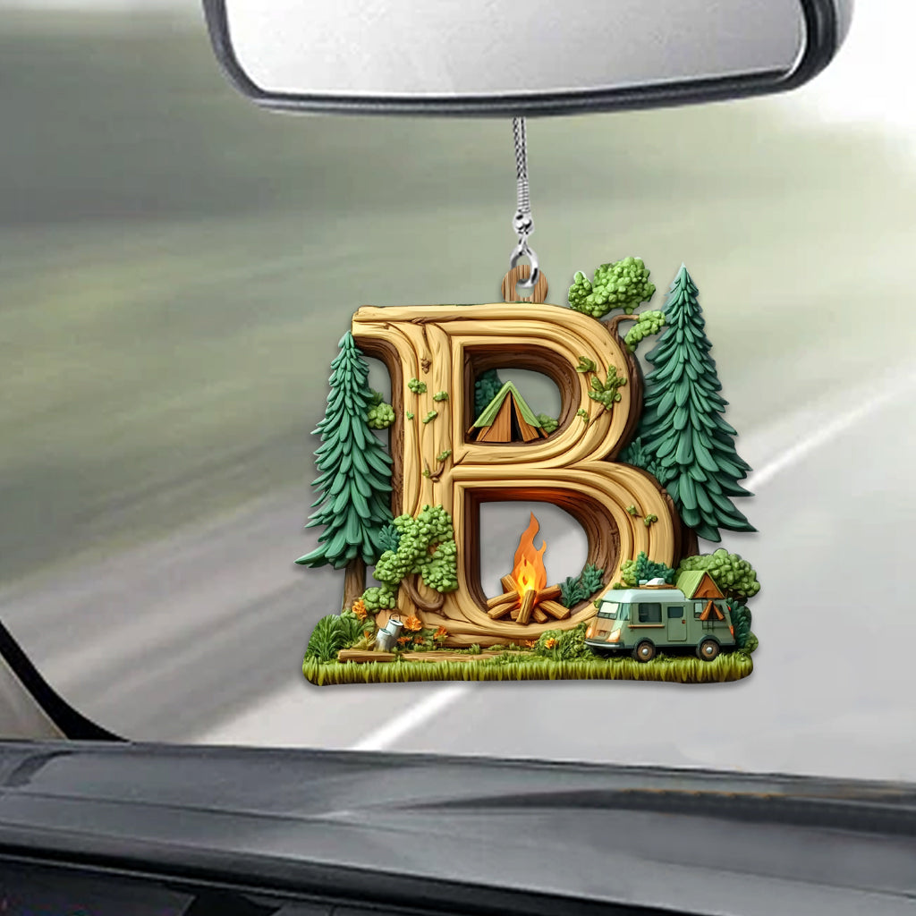 Camping Letter - Personalized Camping Car Ornament