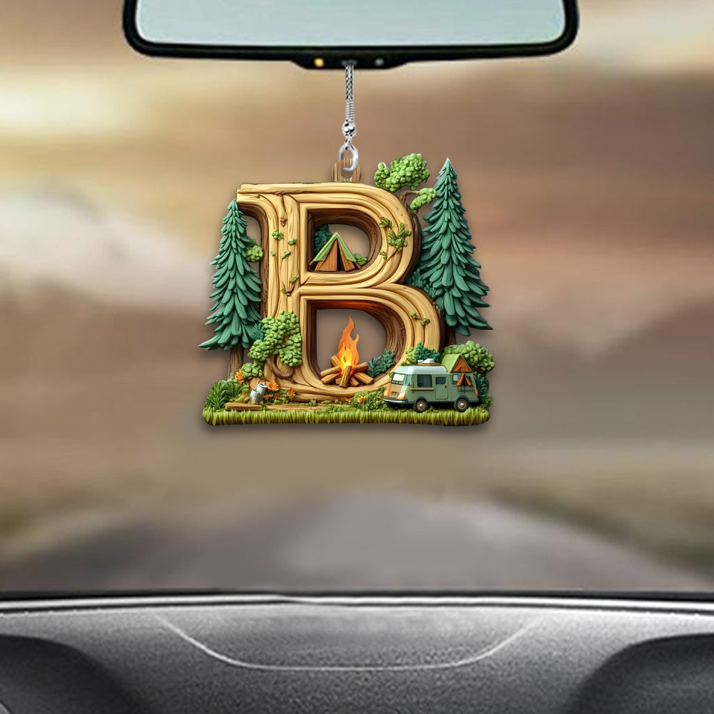 Camping Letter - Personalized Camping Car Ornament
