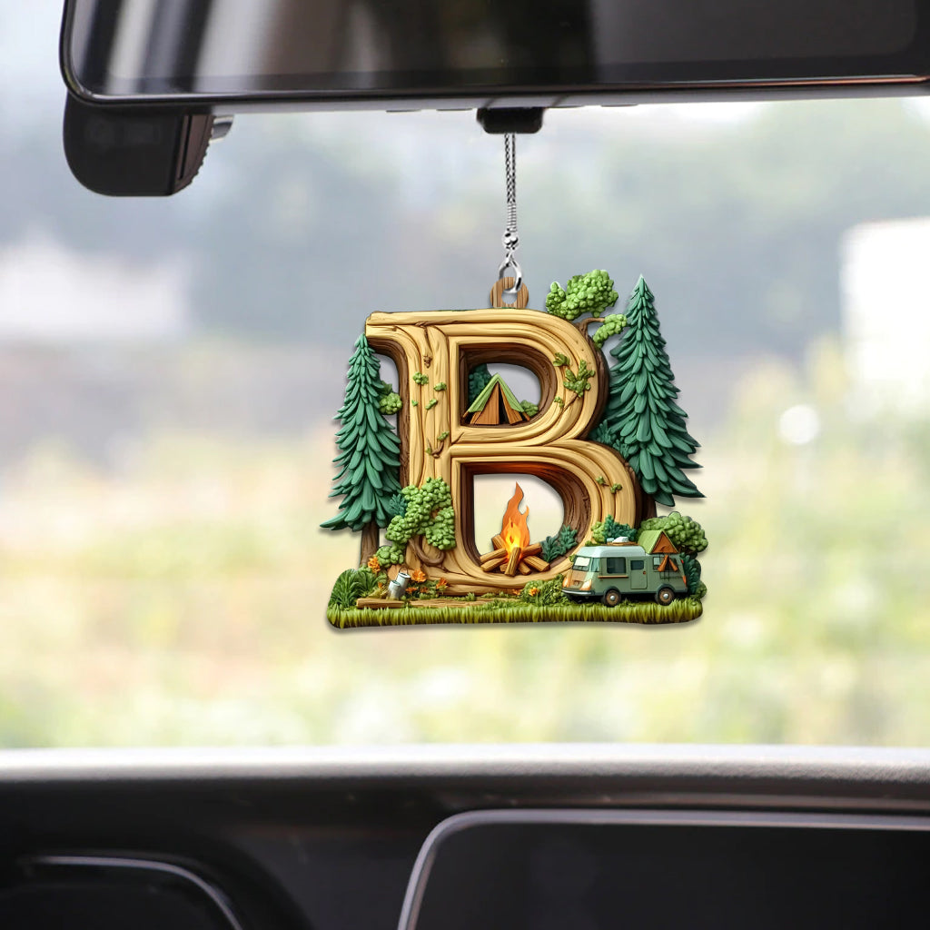 Camping Letter - Personalized Camping Car Ornament