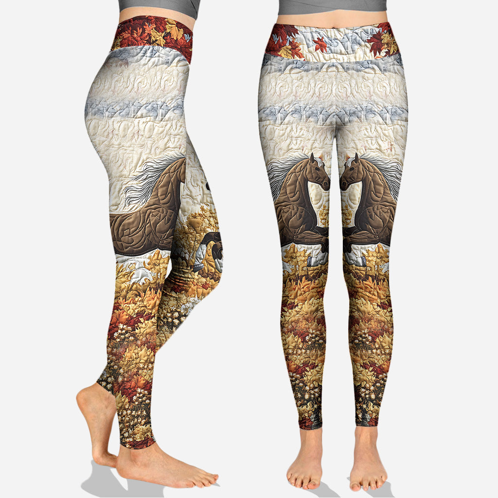 Love Horses - Personalized Horse Hoodie and Leggings