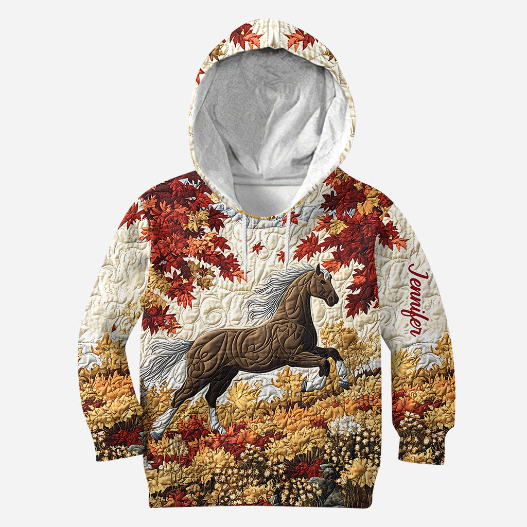 Love Horses - Personalized Horse Hoodie and Leggings