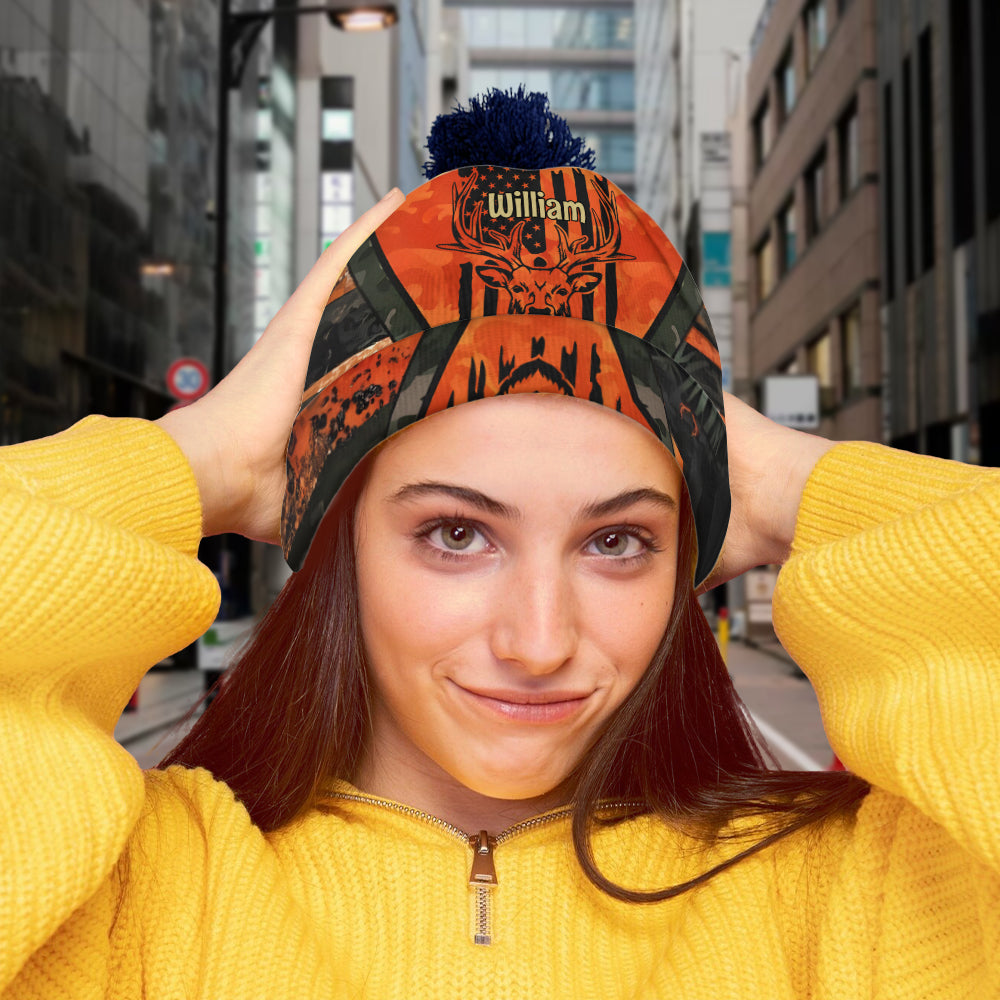 Love Hunting - Personalized Hunting Beanie Hat