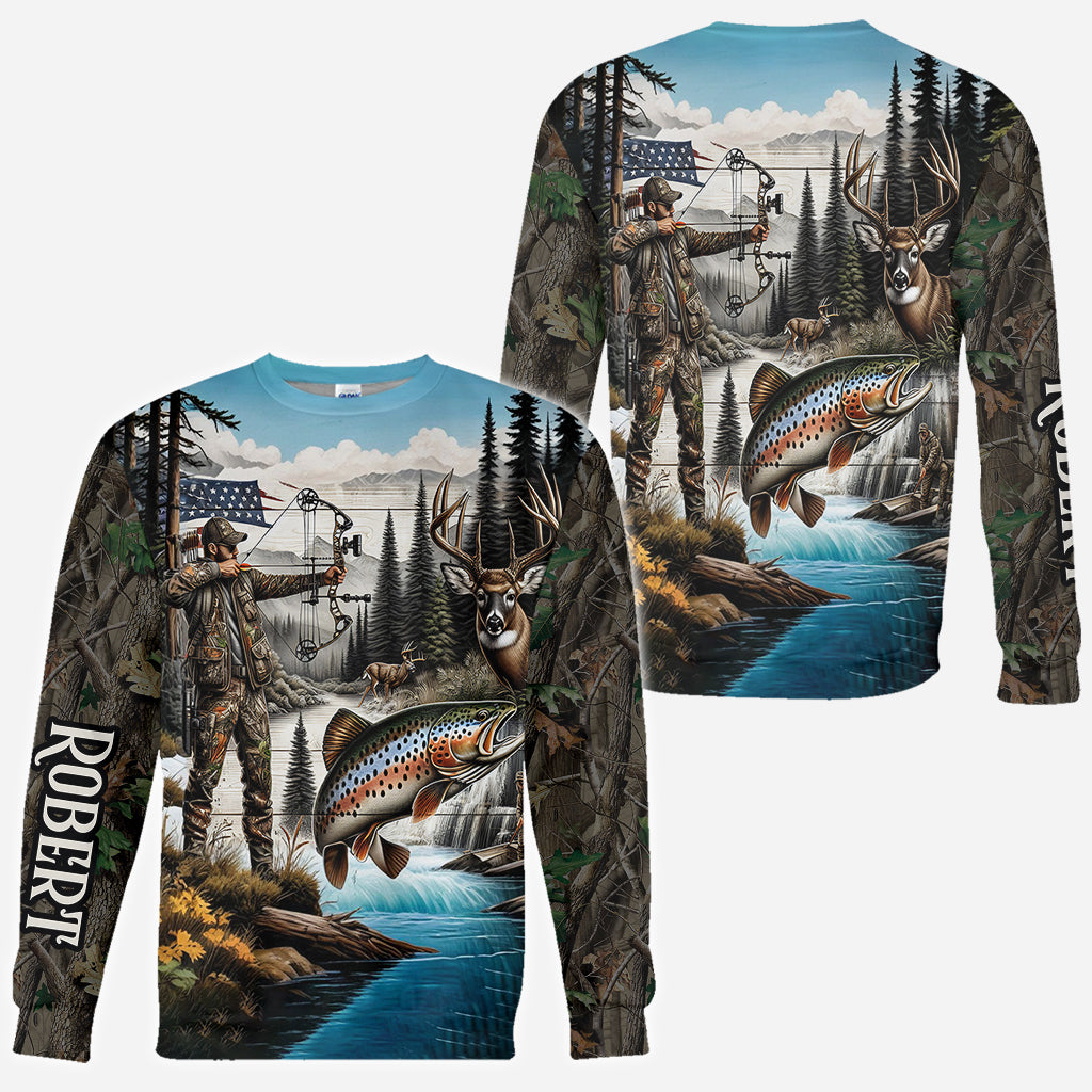 Love Hunting - Personalized Hunting All Over Shirt