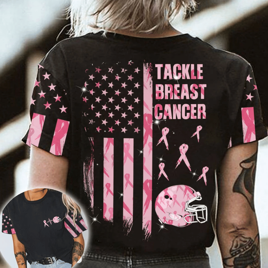 Brustkrebs bekämpfen – T-Shirt und Hoodie zur Sensibilisierung für Brustkrebs 0822