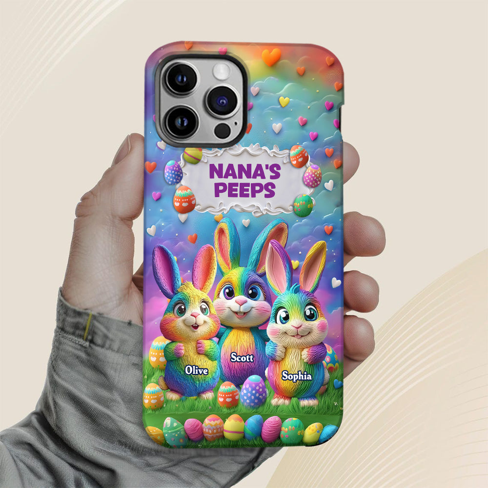 Grandma's Peeps - Personalized Grandma Full Print Phone Case
