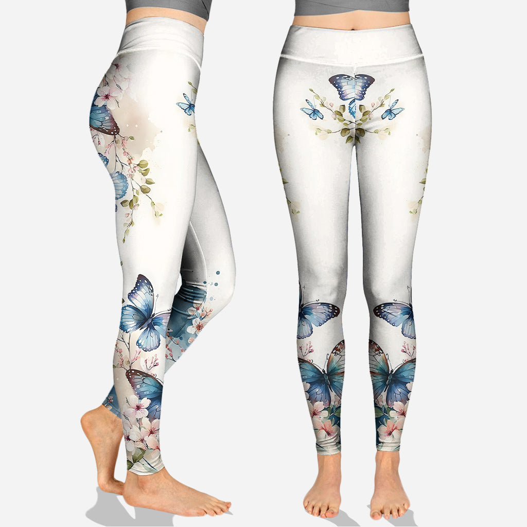 Love Butterflies - Personalized Butterfly Hoodie and Leggings