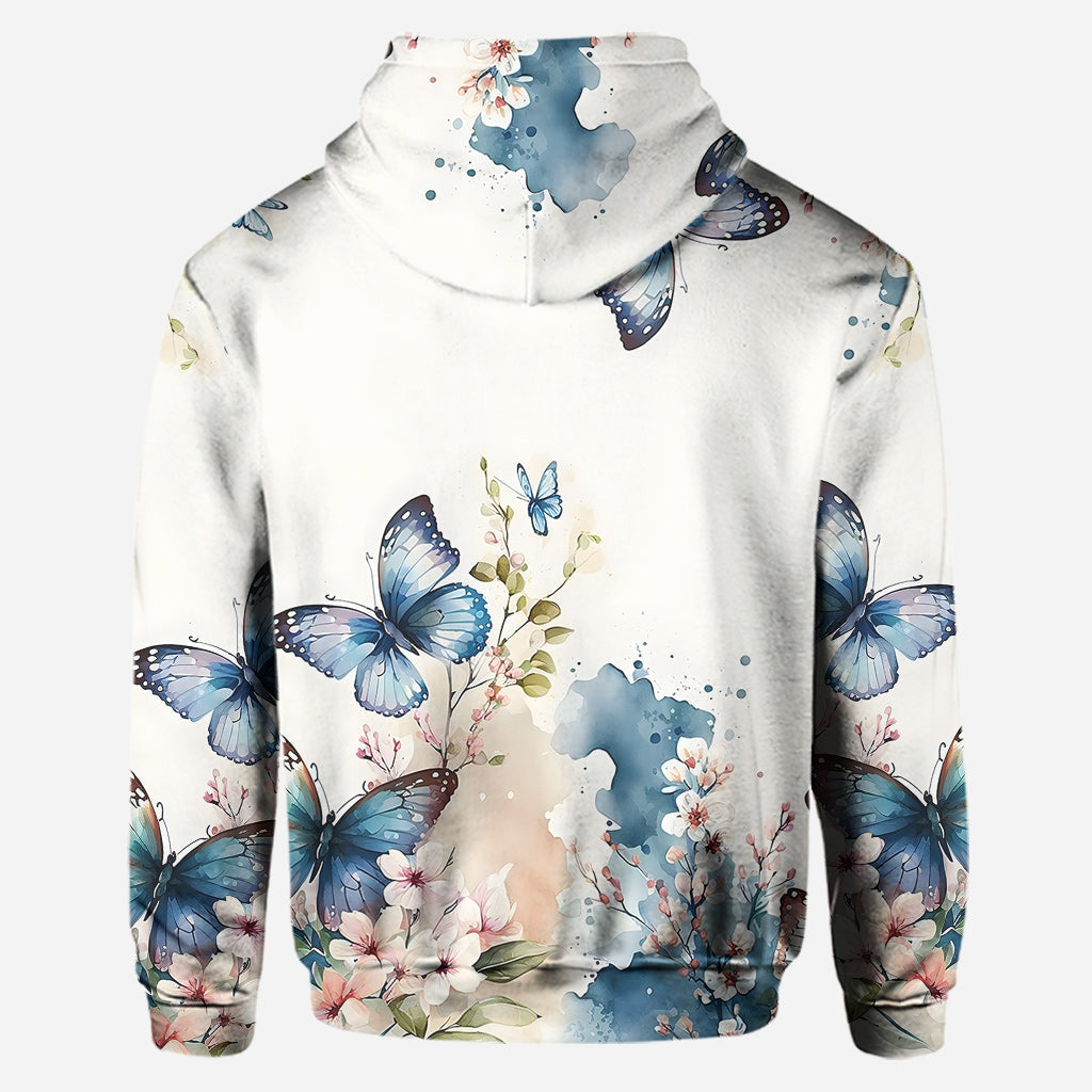 Love Butterflies - Personalized Butterfly Hoodie and Leggings