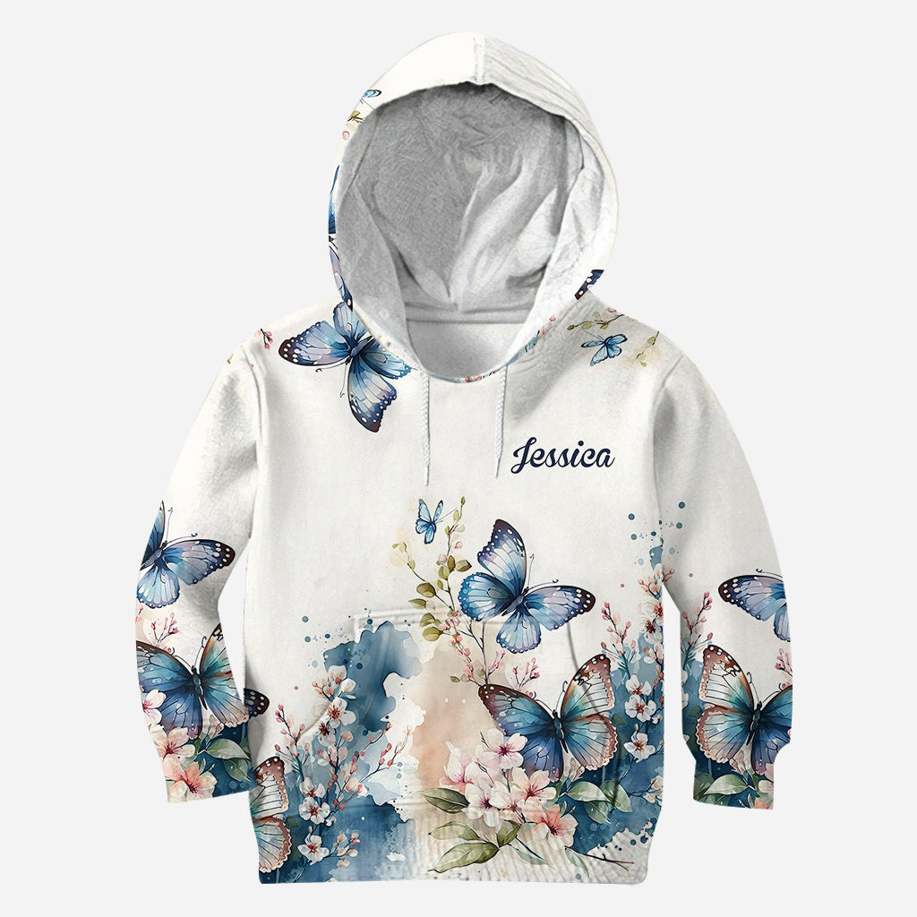 Love Butterflies - Personalized Butterfly Hoodie and Leggings