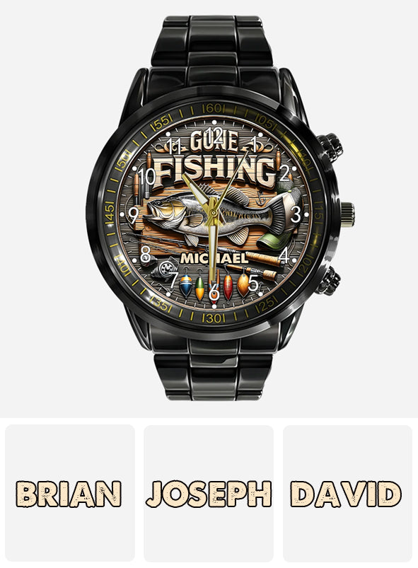 Love Fishing - Personalized Fishing Hand Watch