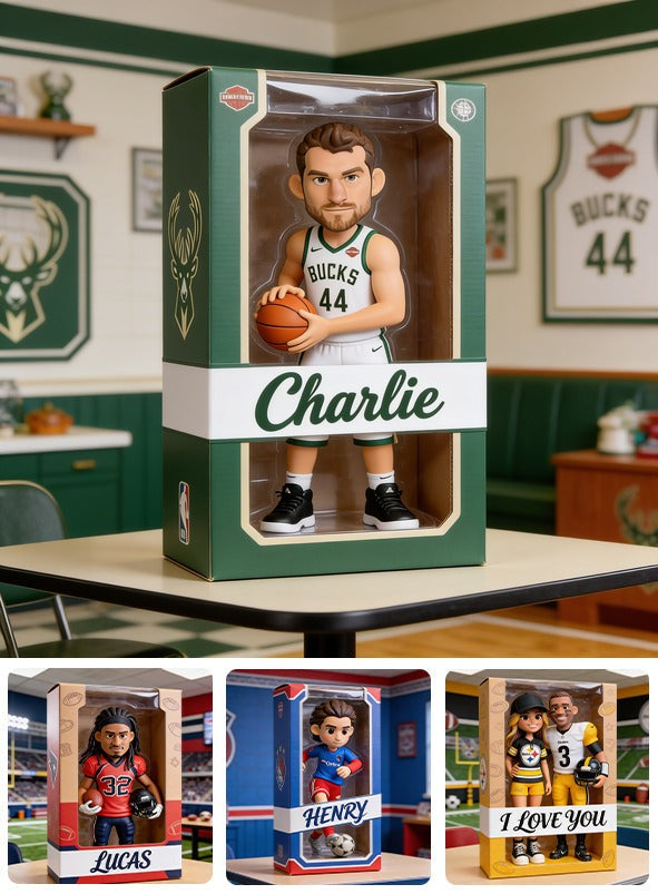 Personalized Man Basketball Player Custom Shaped Acrylic Plaque Sports Fan Gift