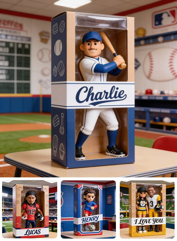 Personalized Adult Latino Baseball Player Custom Shaped Acrylic Plaque Sports Fan Gift