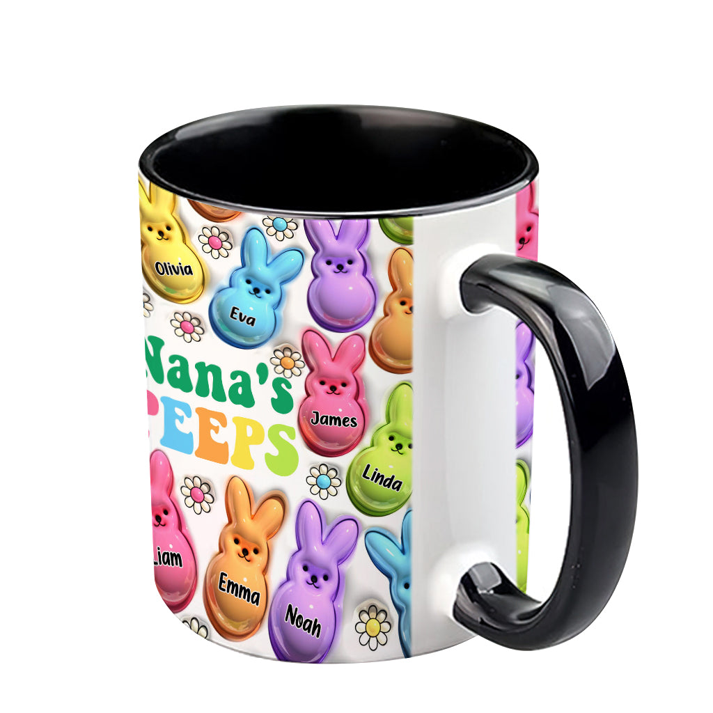 My Peeps - Personalized Grandma Accent Mug