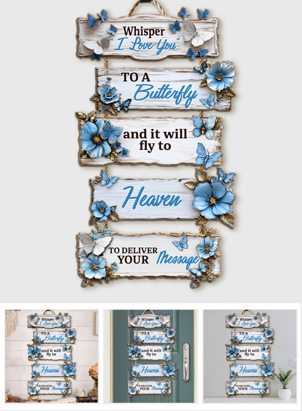 I Love You - Memorial Pallet Wood Sign