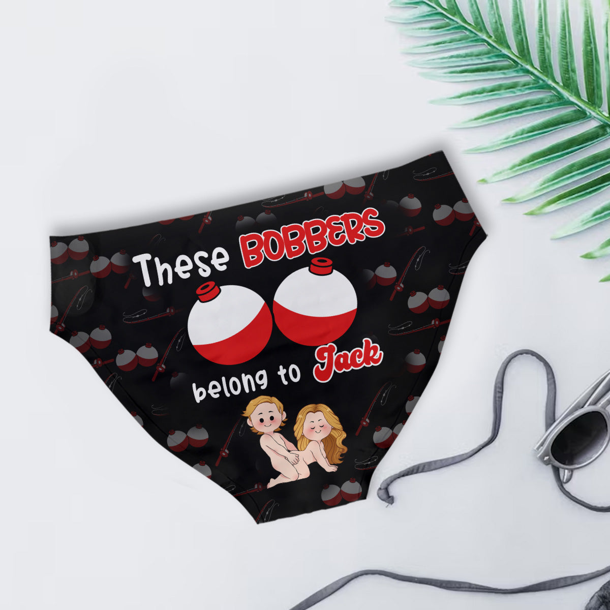 Belong To You - Personalized Fishing Women Briefs & Men Boxer Briefs