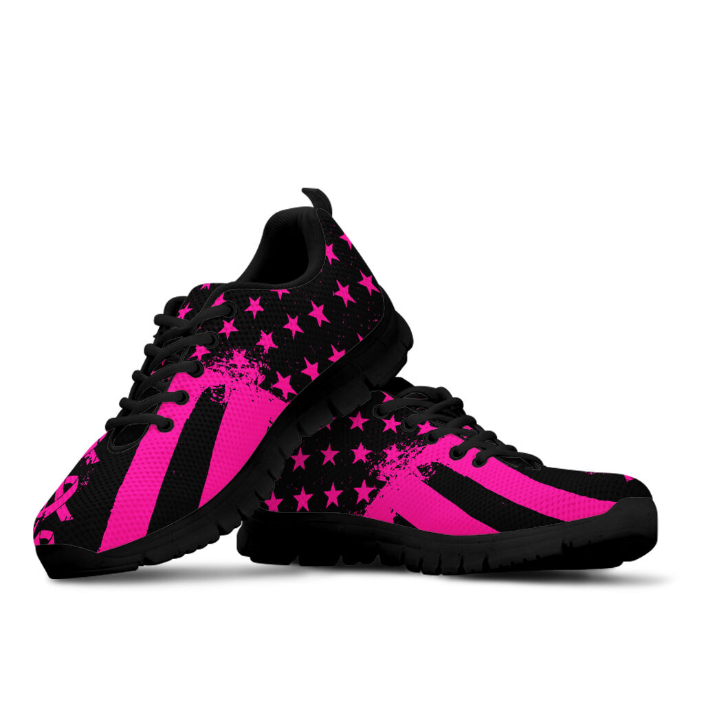 Breast Cancer Warrior Breast Cancer Awareness Sneakers 0622