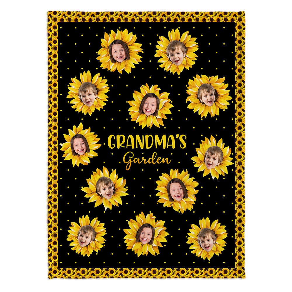 You Are My Sunshine - Gift for grandma, mom - Personalized Blanket