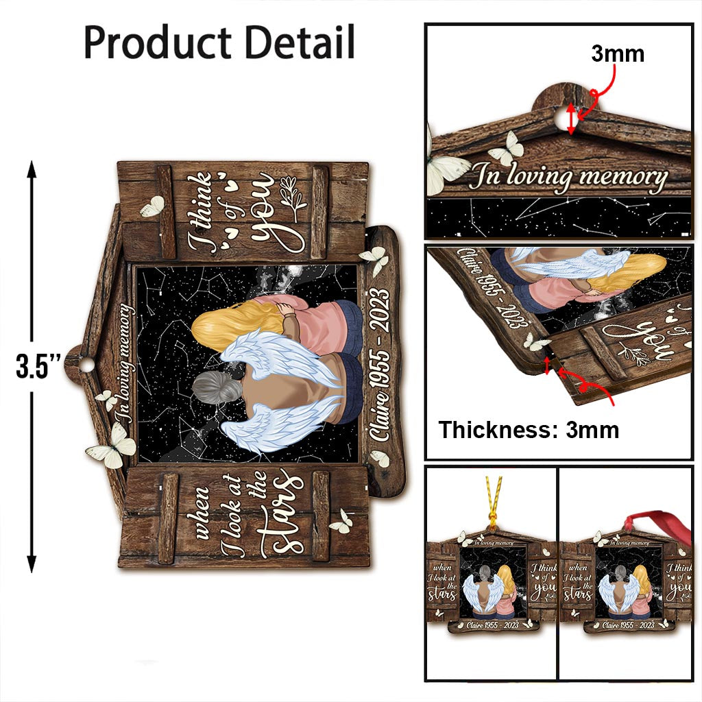 In Loving Memory - Personalized Memorial Ornament