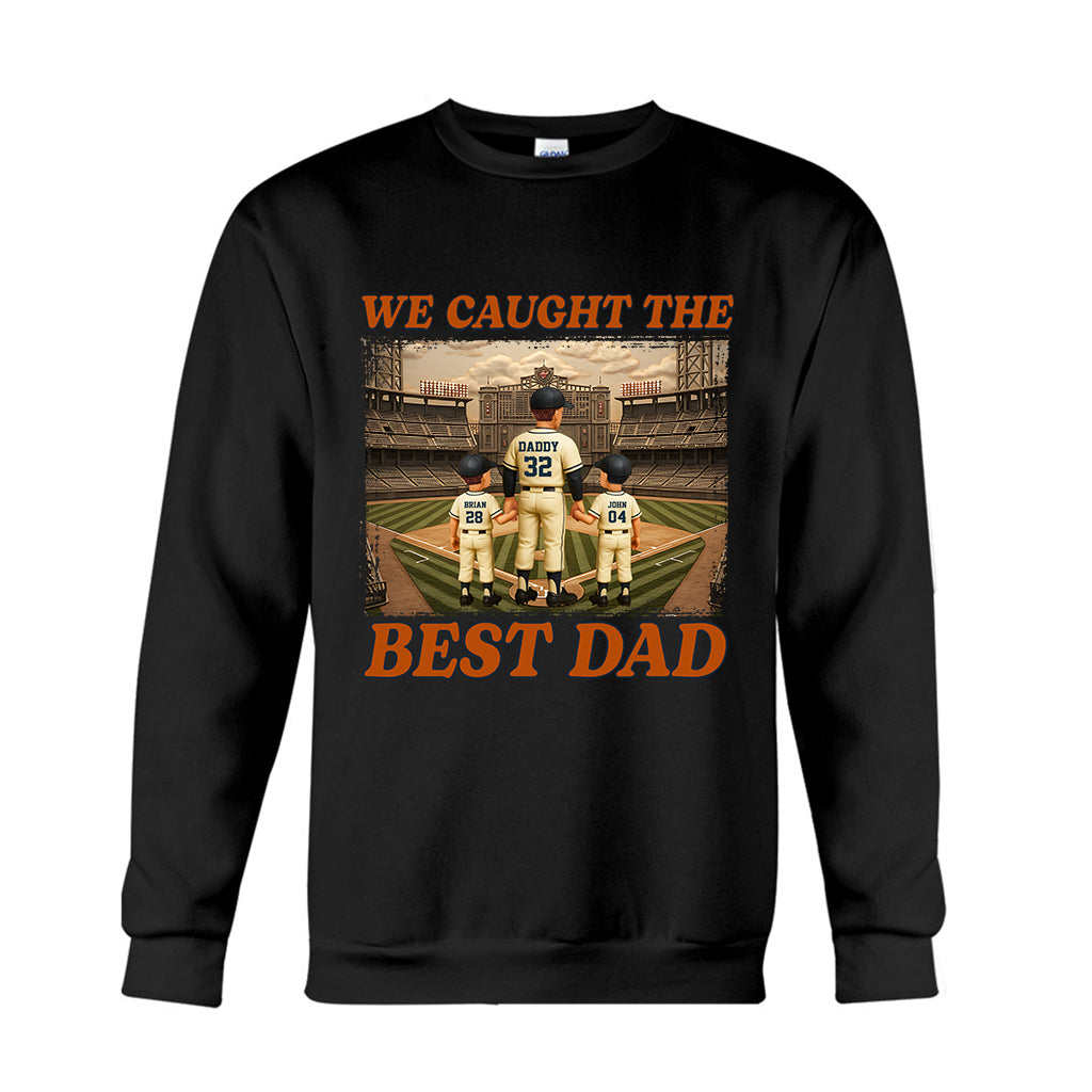 Baseball Dad - Personalized Father T-shirt & Hoodie