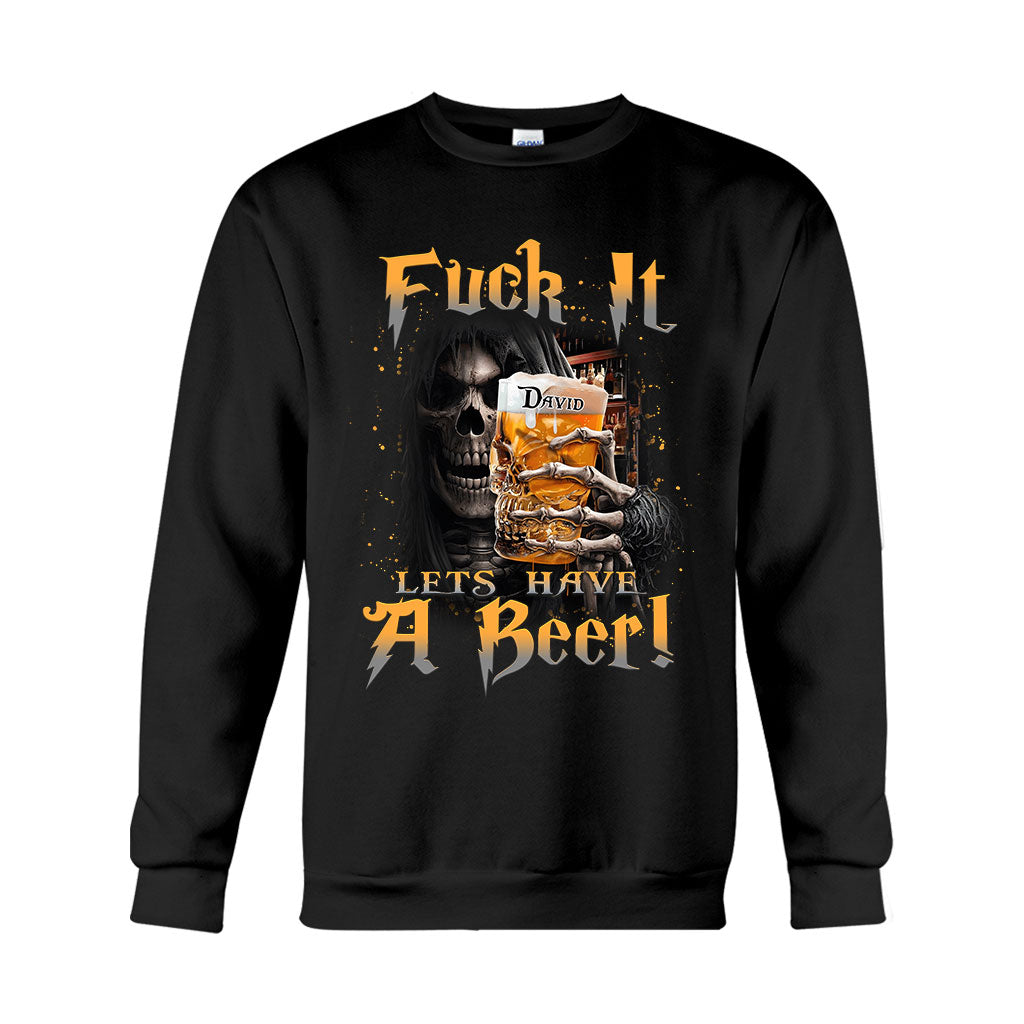 Let's Have A Beer - Personalized Beer T-shirt And Hoodie